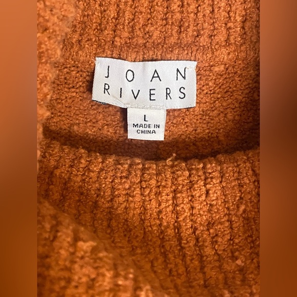 Women’s Joan Rivers Cowl Neck Sweater, Large - Picture 3 of 6